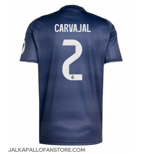 Real Madrid Daniel Carvajal #2 Vieraspaita 2025-26 Lyhythihainen Real Madrid Daniel Carvajal #2 Vieraspaita 2025-26 Lyhythihainen